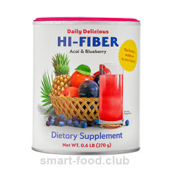 Дейли Делишес Хай-Файбер со вкусом асаи и черники / Daily Delicious Hi-Fiber Acai & Blueberry